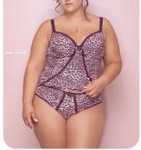 Corsele com Calcinha Plus Size Sensual