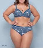 Conjunto Floral Plus Size Vitoria